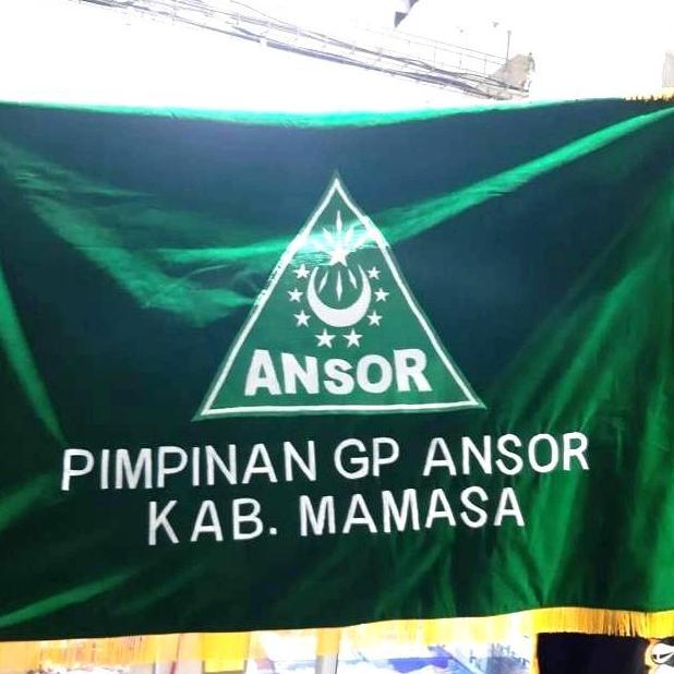 BENDERA PATAKA ANSOR / BENDERA PATAKA ANSOR FULL BORDIR