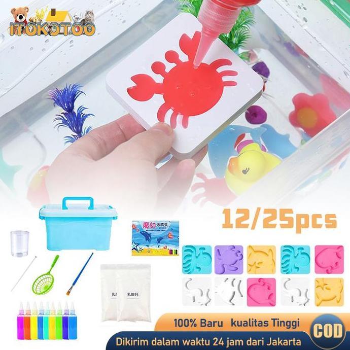 AQZEVUN Magical Waterscape Water Jelly | Mainan Anak Magical Waterscape
