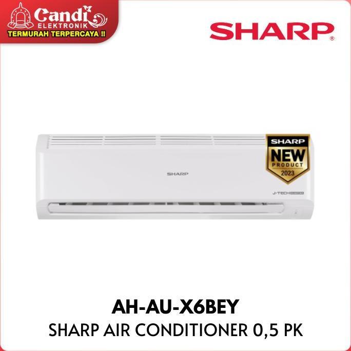 AC SHARP SPLIT AH-AU-X6BEY 0,5 PK INVERTER AHAUX6BEY AH AU X6BEY AIR CONDITIONER