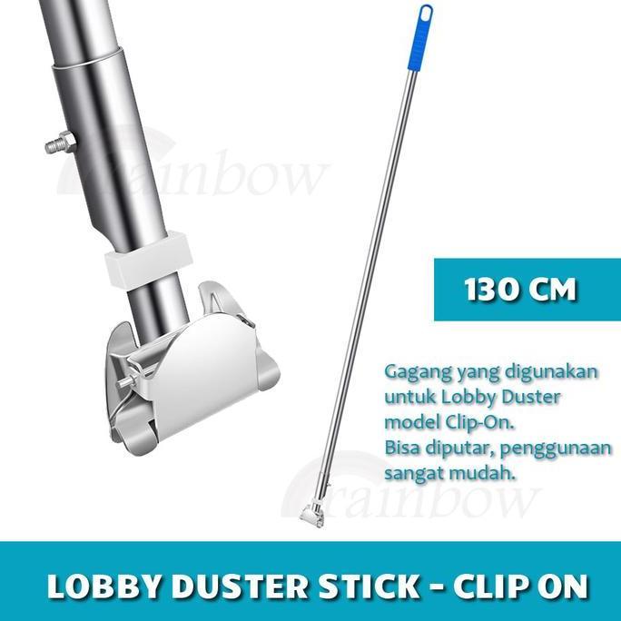 Lobby Duster Stick / Gagang Tangkai Lobby Duster - Clip On Lobby Duster Stick [Terbaik]
