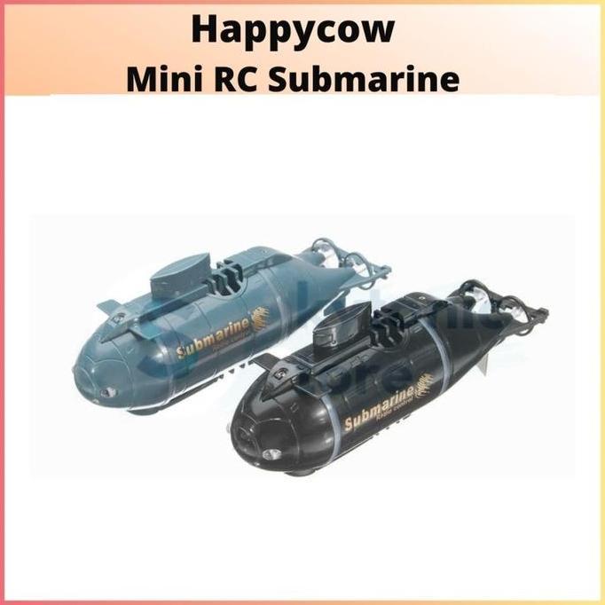 Alunan_Dita - Happycow Rc Submarine Kapal Selam Remote Control Mainan Rc Unik