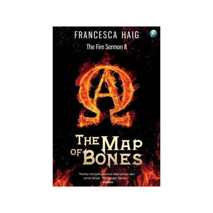 Basercell - Buku The Fire Sermon #2: The Map Of Bones - Buku Novel Fantasi