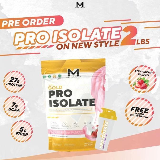 Muscle First Gold Series Pro Isolate Whey Protein 2Lbs M1 Pro Isolate