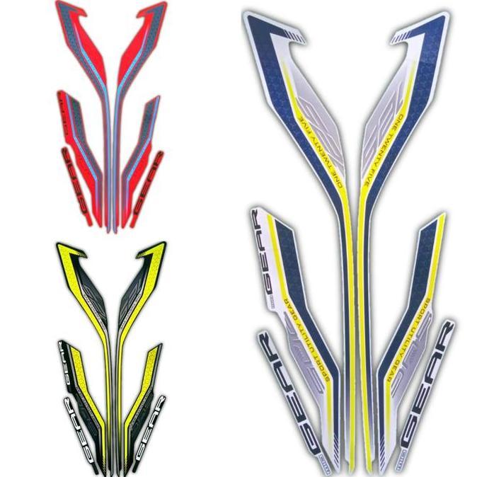 Stiker Striping Motor Yamaha mio gear 125 2022 Motorcycle