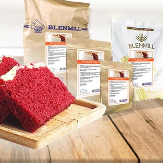 TEPUNG KUE INSTAN RED VELVET MERK TRANS