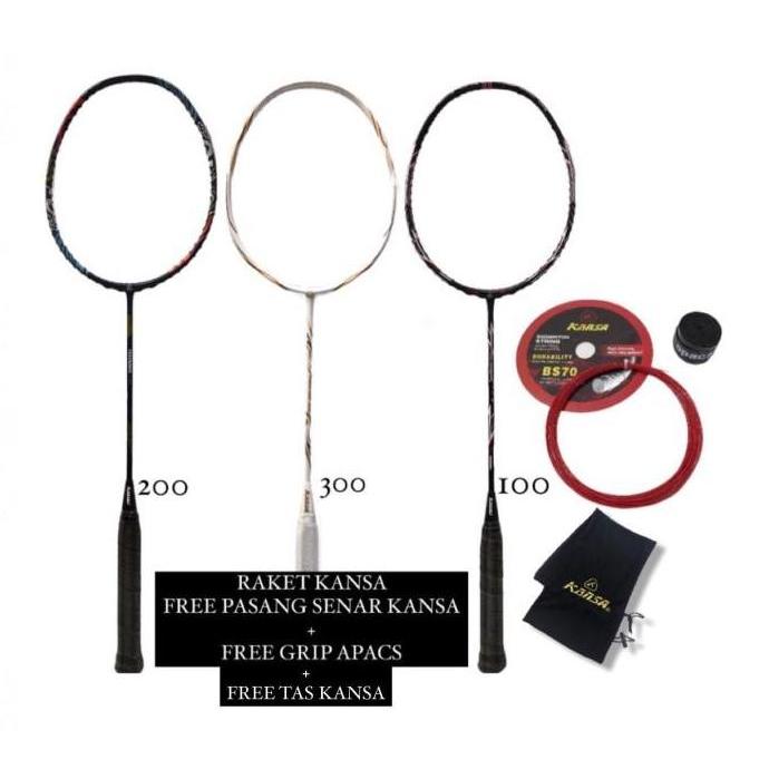 Promo Raket Badminton Kansa Tornado 100 200