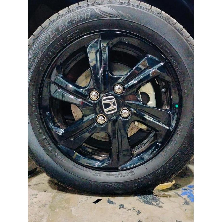 indiwart STICKER DELETE SILVER VELG MOBIL HONDA BRIO SATYA 2022-2024 Diskon