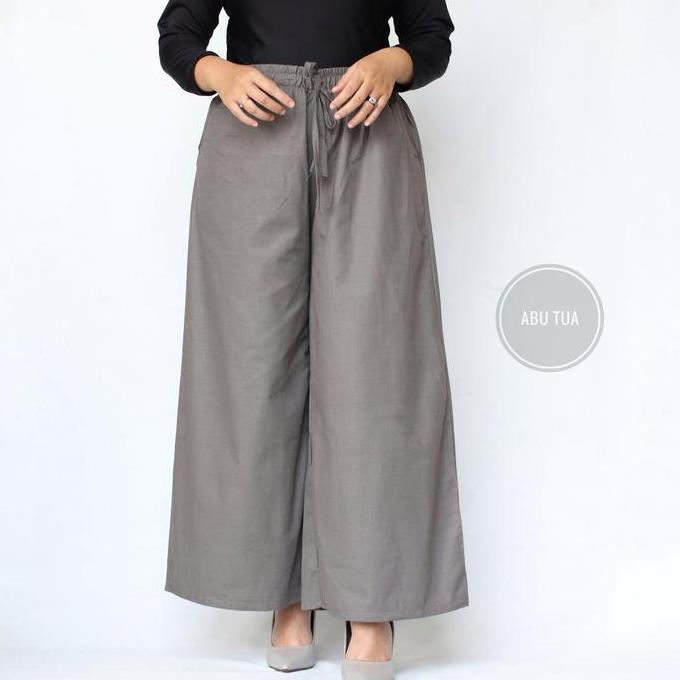 Kulot jumbo premium XXL model LURUS bahan cigaret Katun