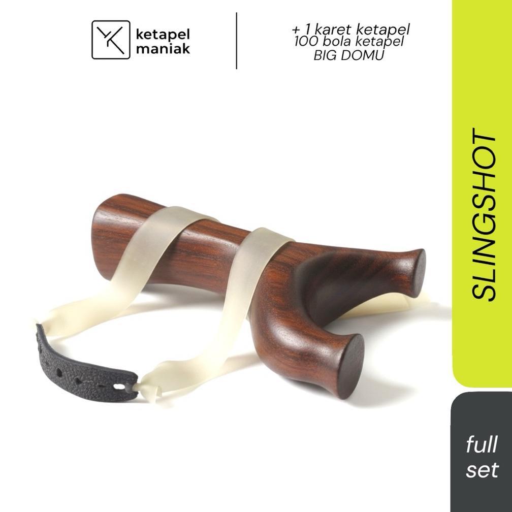 ketapel cagak vietnam big domu sonokeling / ketapel kayu profesional perlombaan / slingshot catapult