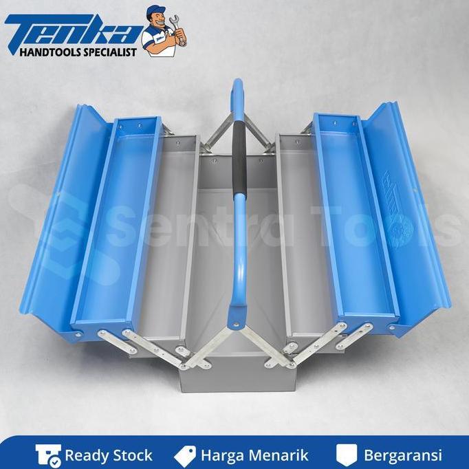 TERMURAH - Tool box / Kotak Perkakas Besi Tenka 3 Susun TB 122