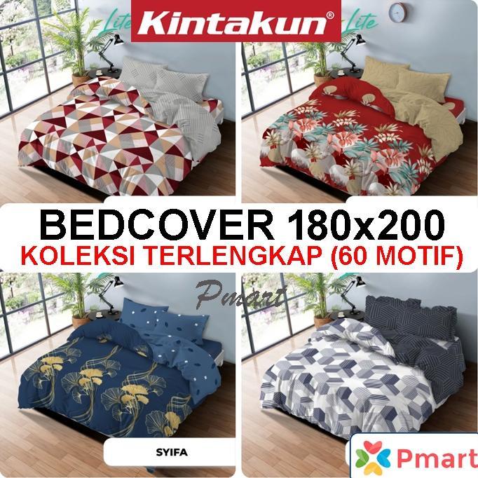 CUCI GUDANG BEDCOVER KINTAKUN 180x200 LITE / BEDCOVER KINTAKUN KING LITE / BEDCOVER 180x200 KINTAKUN