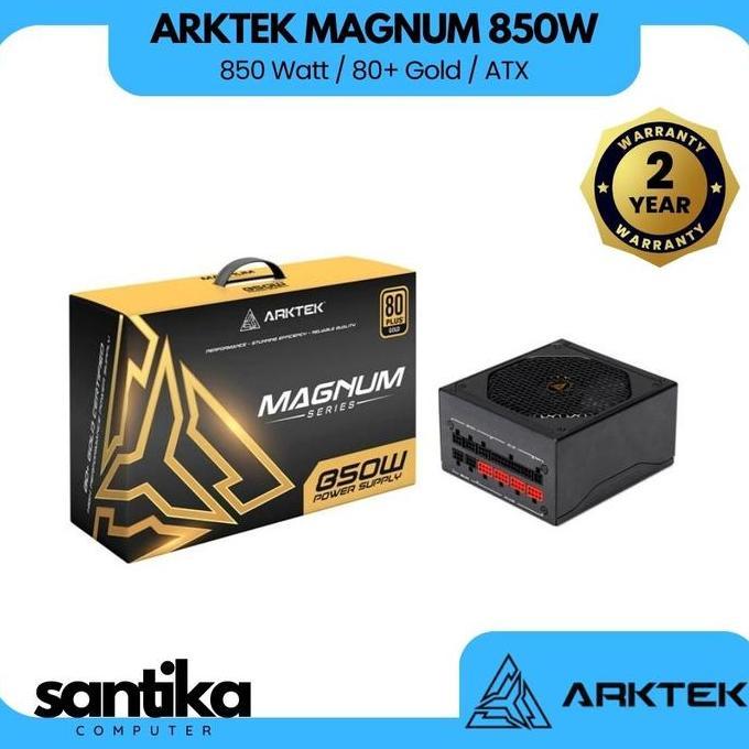TERMURAH - Arktek Magnum Power Supply 850w 80+ GOLD 850watt / 850 watt pure Psu