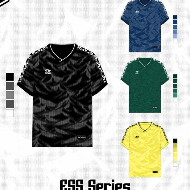 Jersey Ess Series Vol 1 - Jersey Sport Cowok Cewek Olahraga Voli Futsal Lari - Essen Apparel