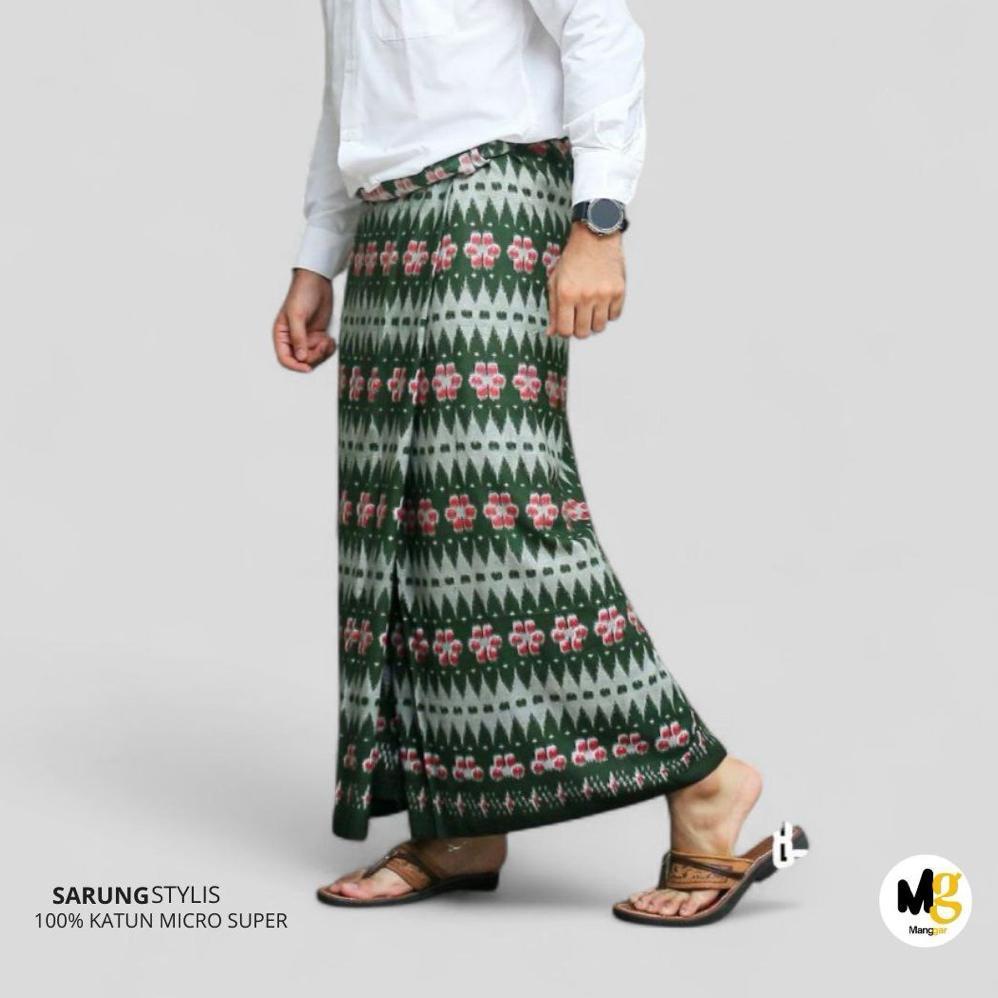 Hot Sale Sarung Goyor Pria Premium Original Motif Manggar New Series / Sarung Goyor Botol Premium Te