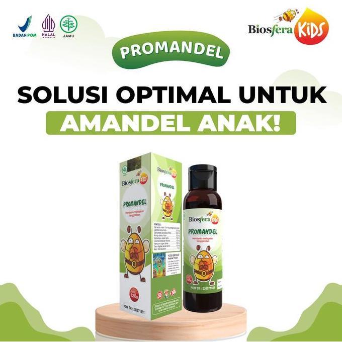 Biosfera Kids Promandel Amandel Radang Tenggorokan Flu Pro Mandel