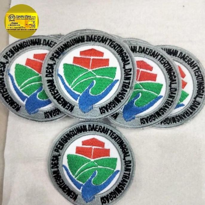 Ready LOGO BORDIRAN KEMENDES / BEDGE KEMENDES / PATCH BORDIRAN KEMENDES