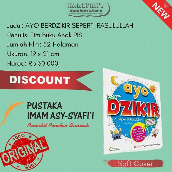 Ayo Berdzikir Seperti Rasulullah Buku Anak Pustaka Imam Syafii Yazid