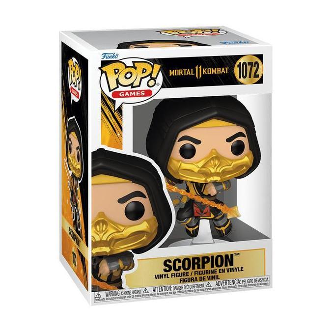Funko Pop Scorpion Mortal Kombat 11 Fatality 1072 Games