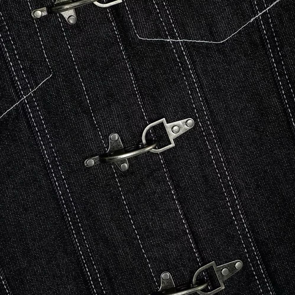 PROMO TERBARU JAKET DENIM WASH (BAHAN TEBAL) FIREMAN CLASP | BECKMAN SERIES | Jaket FIREMAN CLASP