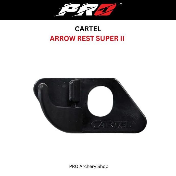 Pilihan- Arrow Rest Cartel Black | Rest Anak Panah Busur Kayu / Wooden / Standar Bow / Nasional Bow 