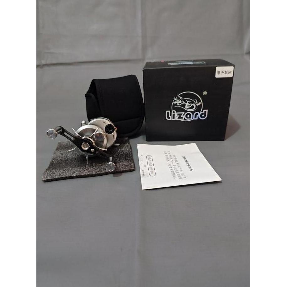 ROUND REEL DRUM REEL LIZARD BOKI AIR BFS HANYA 122GR RDM27