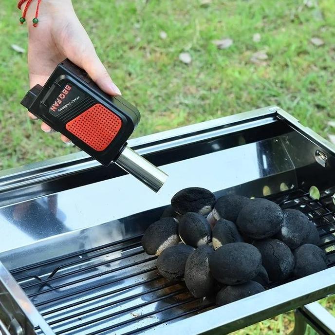 Ventilator Kipas Mini Elektrik Bbq Bakaran Air Fan Blower Baterai Termurah