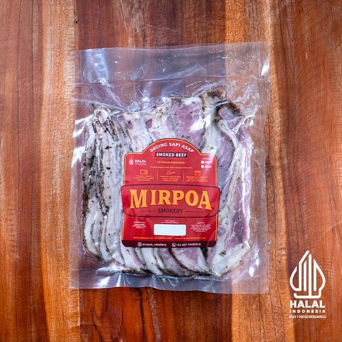 Bacon Sapi Slice 500gr / Smoked Beef Slice HALAL