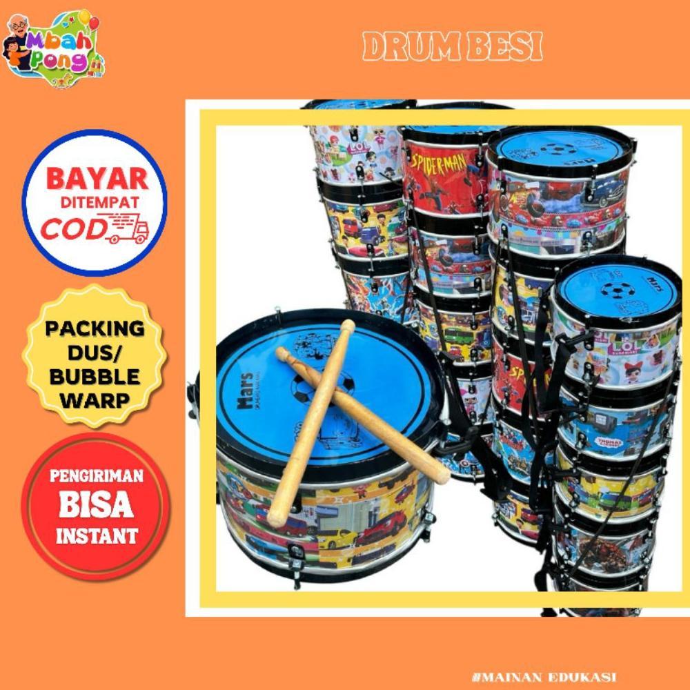 MAINAN DRUM ANAK,MAINAN DRUM BESI ANAK,MAIAN DRUM ANAK ANAK,MAINAN DRUM DIAMETER 20 MURAH