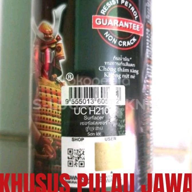 amoeemir- Epoxy UCH210 surfacer SAMURAI Paint Cat Semprot Pylox Aerosol UCH210 Diskon