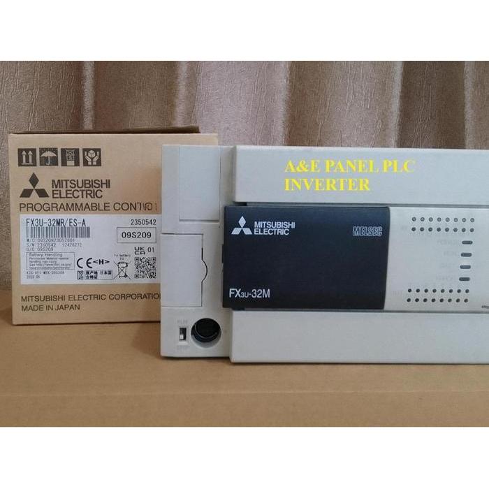 FX3U-32MR ES-A PLC MITSUBISHI FX3U32MRESA FX3U 32MR ES A 32IO FX3U-32MR/ES-A ORIGINAL DAN TERPERCAYA