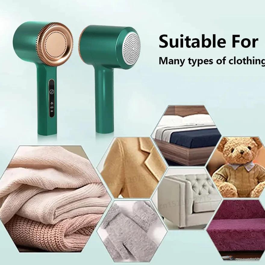 Trimmer Lint Alat Pembersih Penghilang Bulu Serat Kasur Baju Pakaian Rechargeable Fuzz Remover Pencu