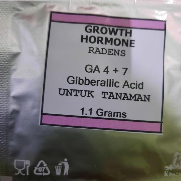 GA 4 + 7 Gibberallic Acid Gibberallin Hormon ZPT Pupuk Tanaman