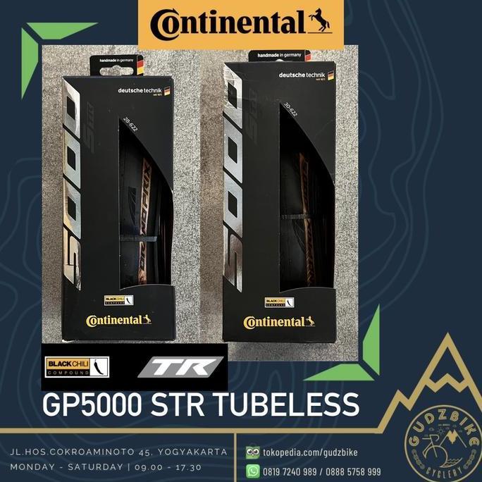 Continental GP5000 STR 700c x 25 28 30 32 - tubeless ready tires TR