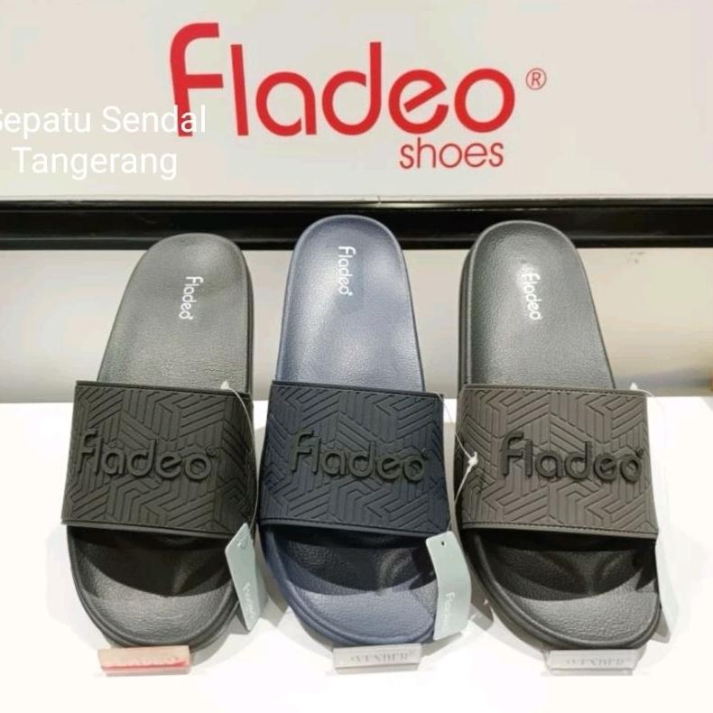 TERMURAH Sandal Fladeo MDS 149 /Sandal Slide Fladeo /Sandal pria Karet/sendal pria selop