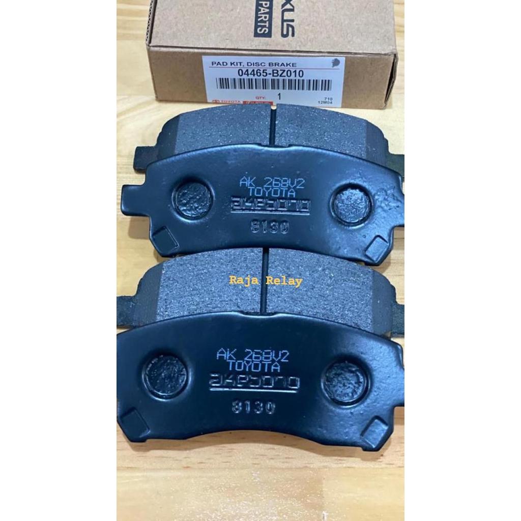 DF123 - Kampas rem depan avanza/xenia akebono-Brake pad avanza akebono