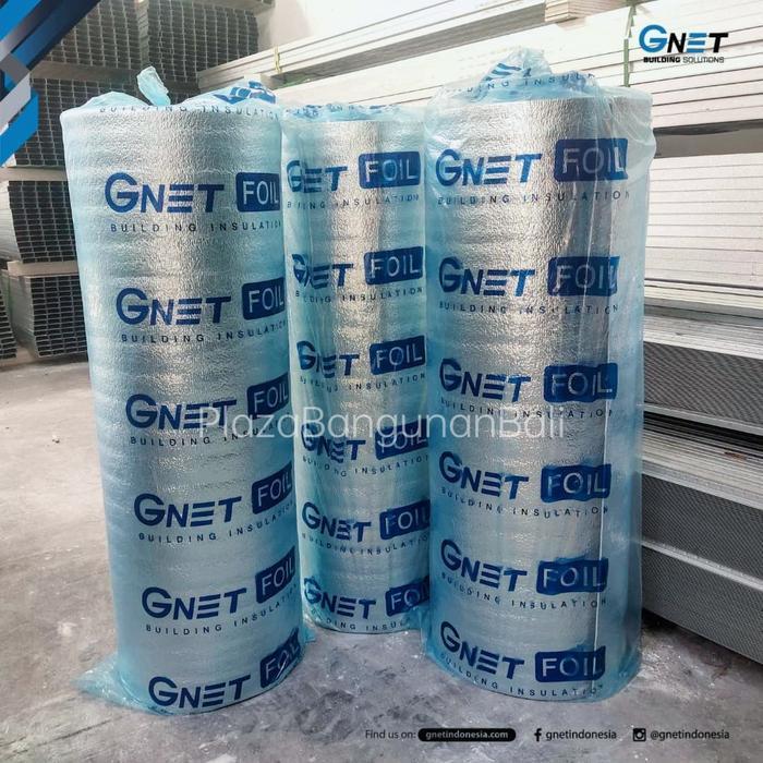 Aluminium Foil Foam 2 Lapis Peredam Panas Merk Gnet
