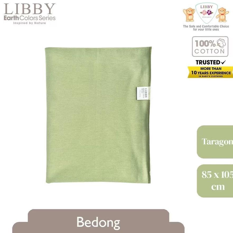 Hot Deals Libby Bedong Cotton Earth Colors Polos Warna / Bedong Bayi Libby / Baby Swaddle / Bedong P