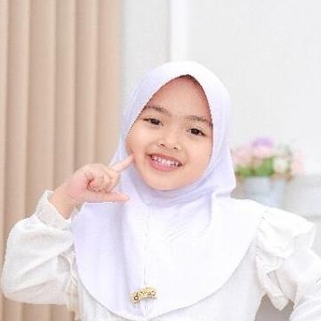 Premium Ss - Kerudung Jilbab Anak Namira Sport Usia 4-6Th By Desmonda Hijab Bahan Jersey Balon