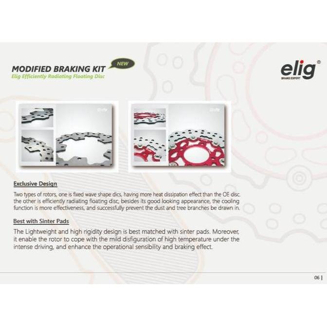 CAKRAM DISC PIRINGAN DEPAN BELAKANG NMAX AEROX SET ELANTI SELIP