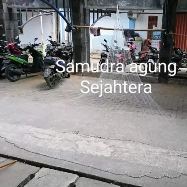 JALA IKAN,  JALA UDANG, JALA LEMPAR,  4,5 METER BAHAN SENAR,  JALA SUNGAI, Top