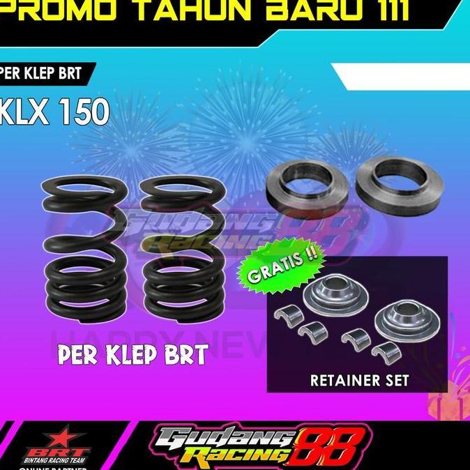 PER KLEP BRT KLX 150 SUPER VALVE BRT KLX 150 HEAD STANDAR HEAD BRT