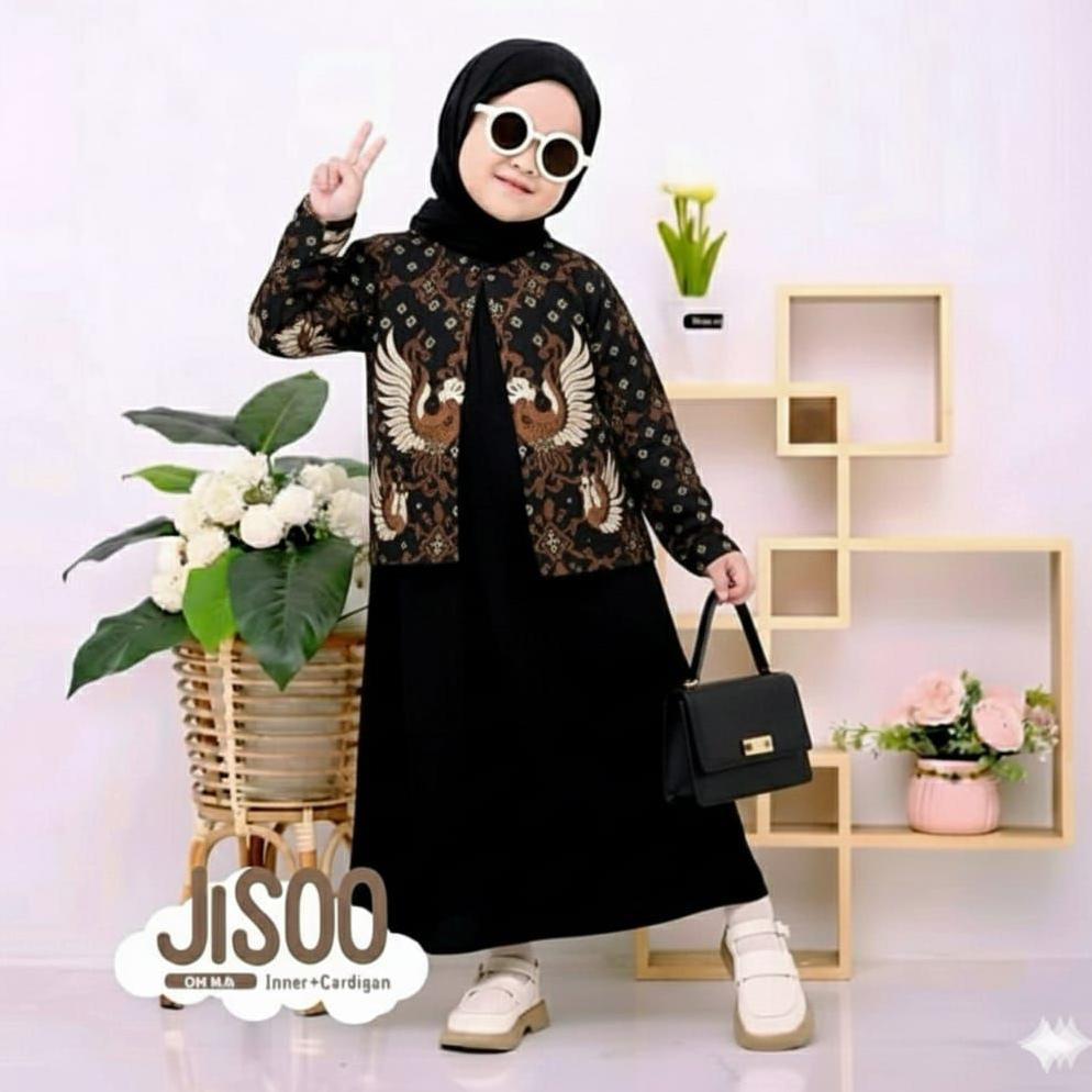 TERBARU gamis anak kombinasi batik model oter 2026