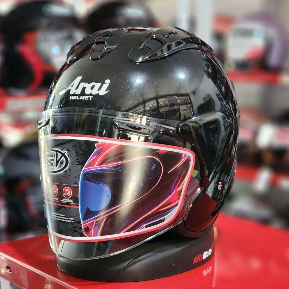 Helm JSV vz ram VZRAM Hitam sz black glosy no scott ram5 vz ram