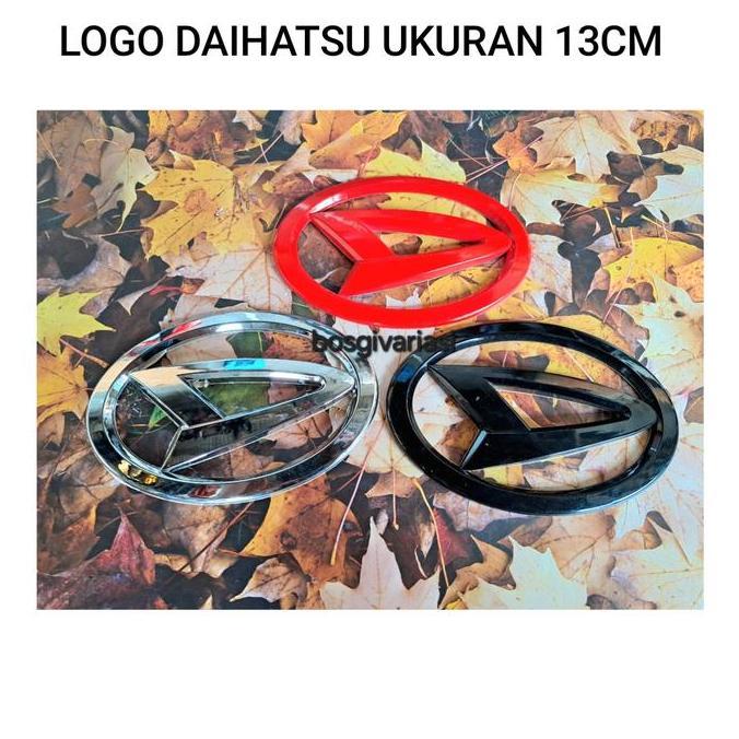 Auto- Emblem Logo Belakang Xenia Sra Ayla Terios / Logo Daihatsu Xenia 2012 - 22 Ukuran 13Cm / Logo 
