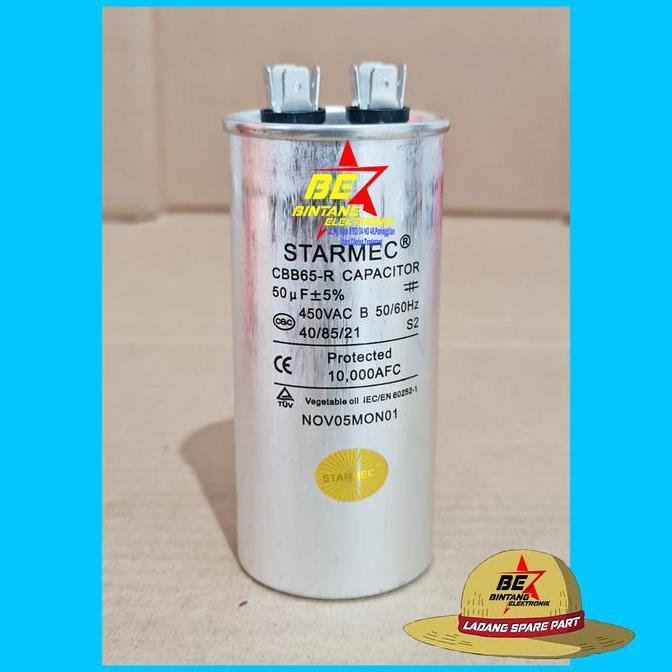 Kit- Kapasitor Ac 50 Uf Smc Micro Capasitor Ac 50Uf 450 Volt Mikro Farad