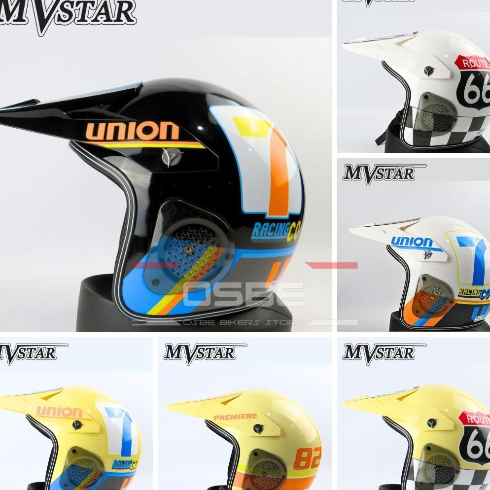 HELM MVSTAR GP JET ALL / HELM DEWASA SNI / HELM RETRO CLASSIC / HELM CEWEK / HELM COWOK/HELM SEMI CR