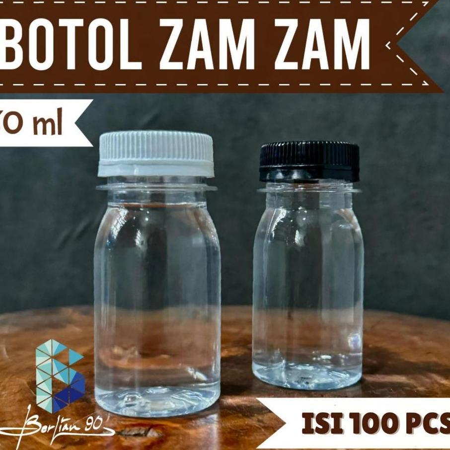 Botol Zam Zam 30 Ml Botol Kapsul Botol Plastik Botol Zamzam Botol 30 Ml Isi 100Pcs