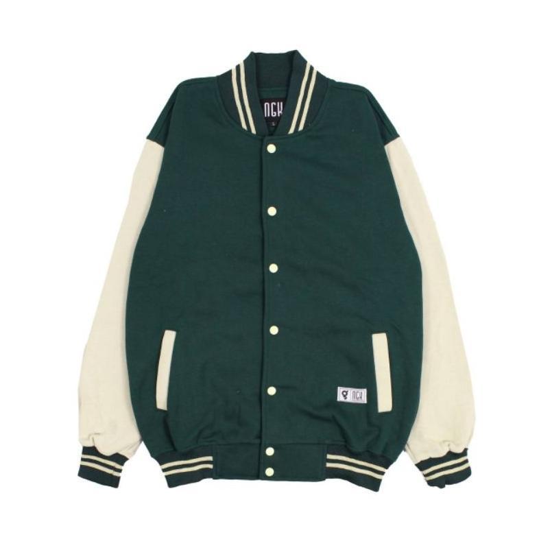 HOT PRODUCT Jaket Varsity Polos Pria Wanita Jacket Baseball Distro Original
