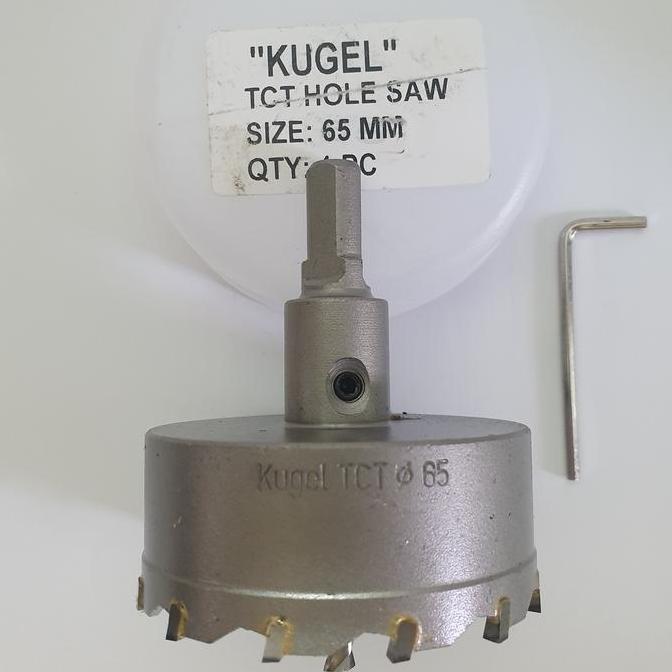 Bng- Kugel Hole Saw Tct 65 Mm - Mata Bor Stainless Steel -