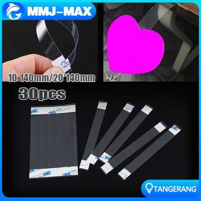 LEONHART 30pcs Wobbler Promosi Mika Label Harga Mika Mika Display Promo Card Mika Label Harga Rak To